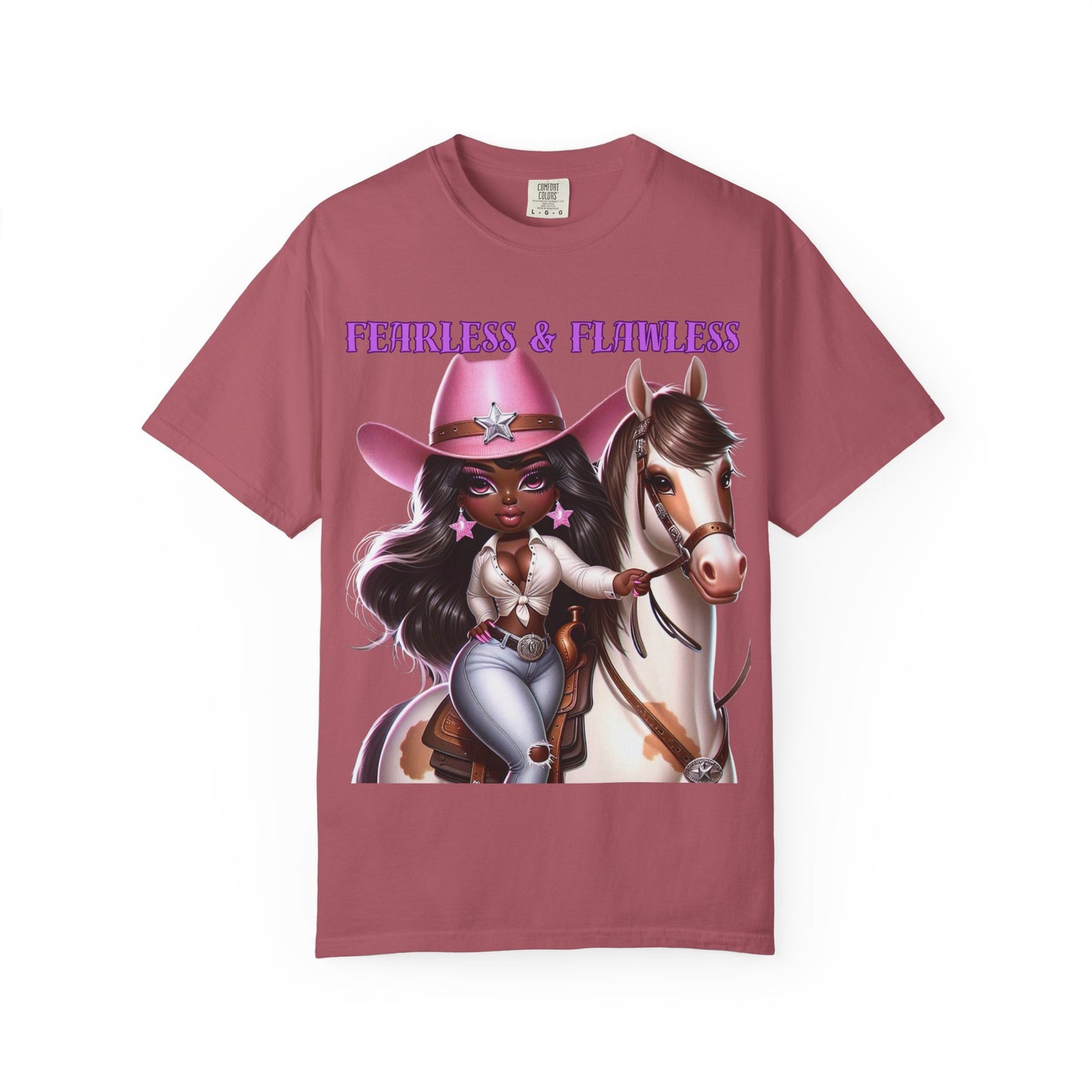 Fearless & Flawless Unisex T-shirt - Perfect for Cowgirl Enthusiasts