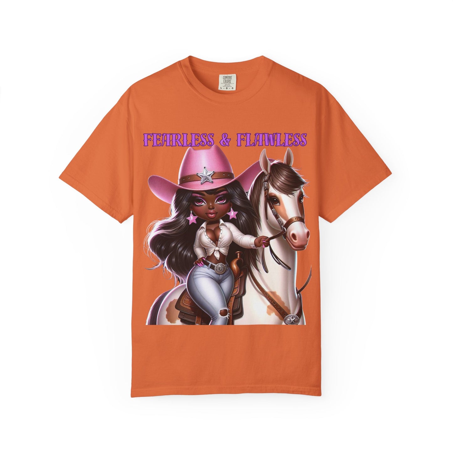 Fearless & Flawless Unisex T-shirt - Perfect for Cowgirl Enthusiasts