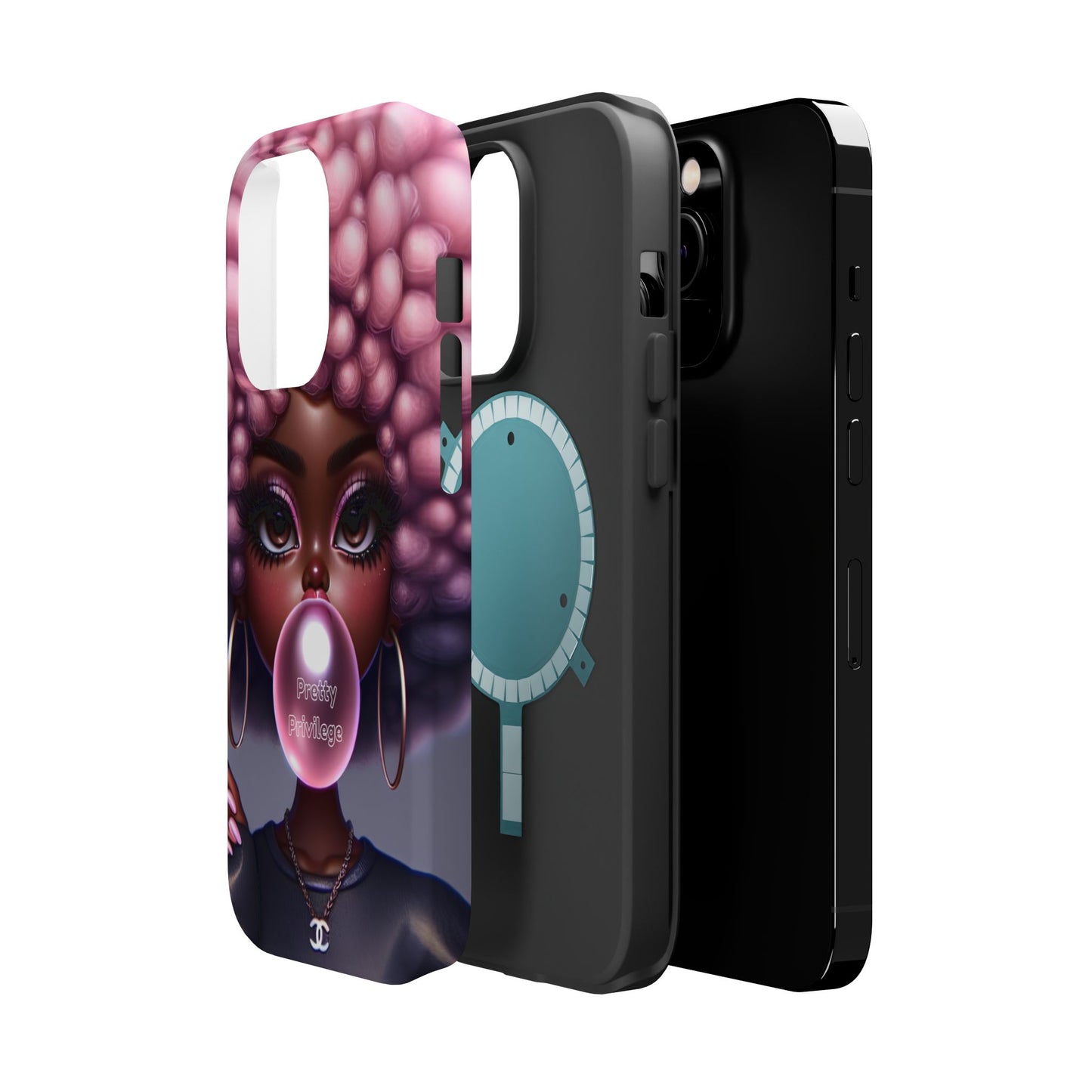 Vibrant Magnetic Tough Case - Pretty Privilege Design