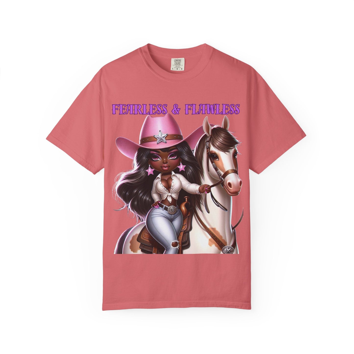 Fearless & Flawless Unisex T-shirt - Perfect for Cowgirl Enthusiasts