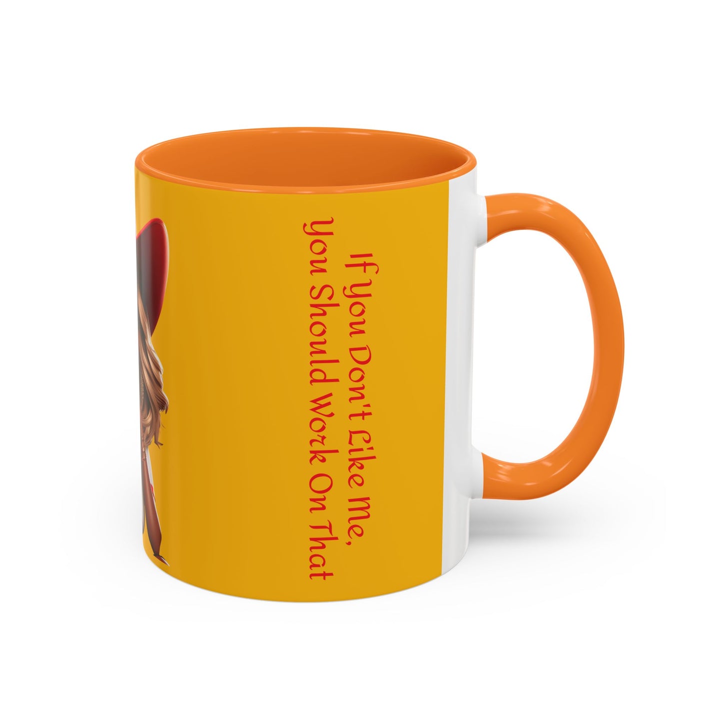 Bold Statement Mug, Coffee Cup for Confident Individuals, Gift for Friends, Inspirational Tea Mug, Black Handle, Fun Kitchen Decor
