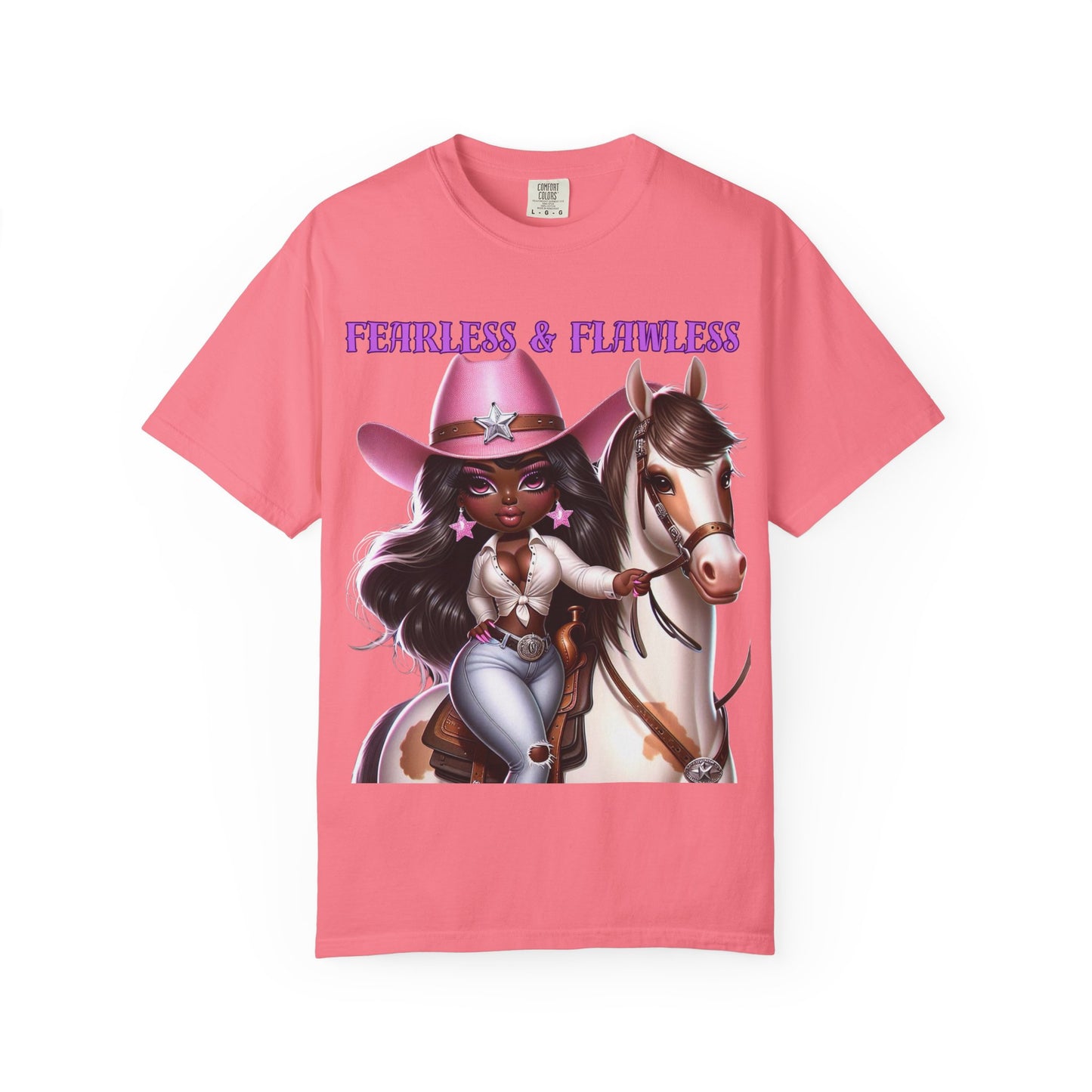 Fearless & Flawless Unisex T-shirt - Perfect for Cowgirl Enthusiasts