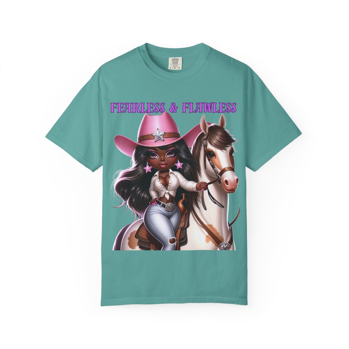 Fearless & Flawless Unisex T-shirt - Perfect for Cowgirl Enthusiasts