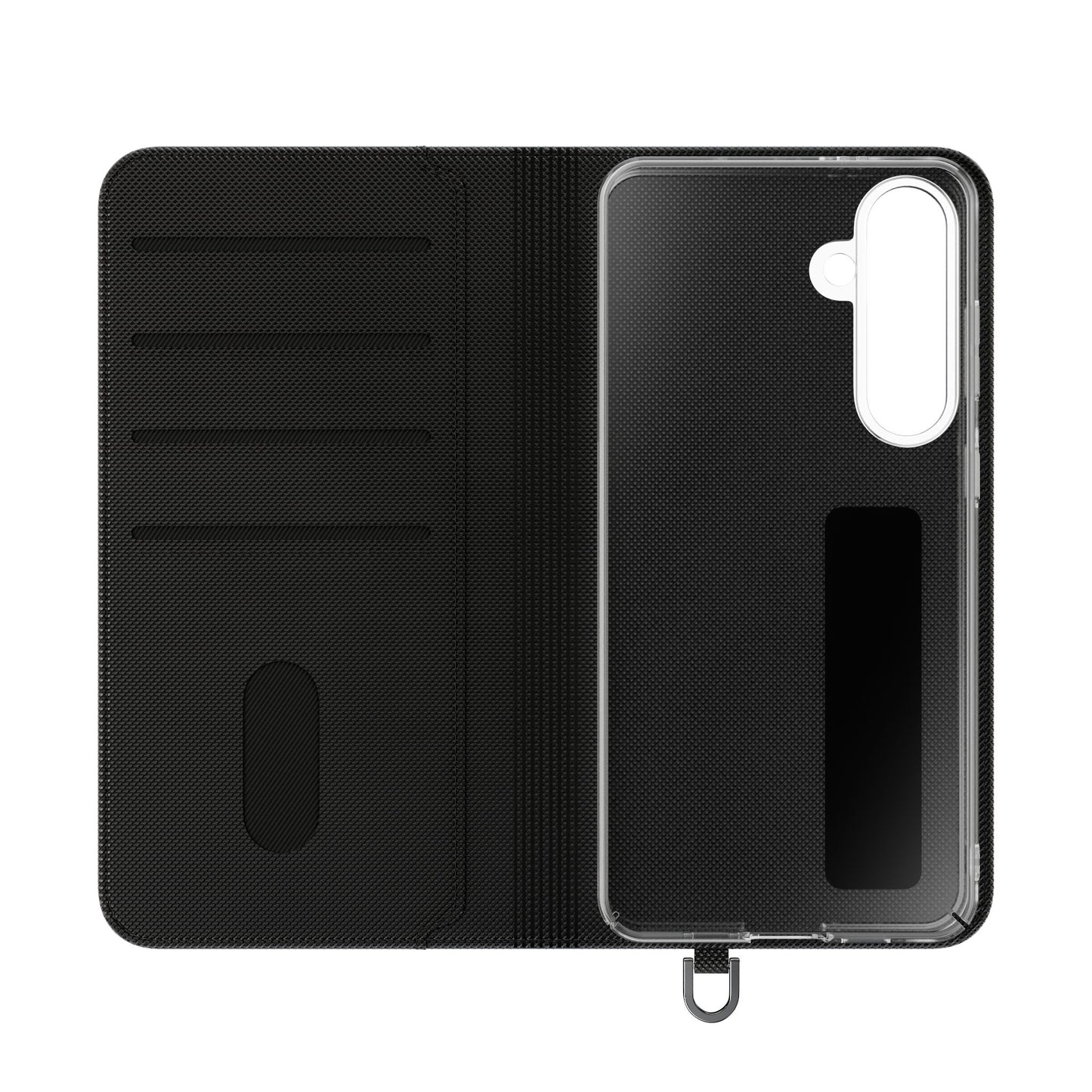 Empowered Businesswoman Flip Case - Stylish Phone Wallet Cover with Money Design