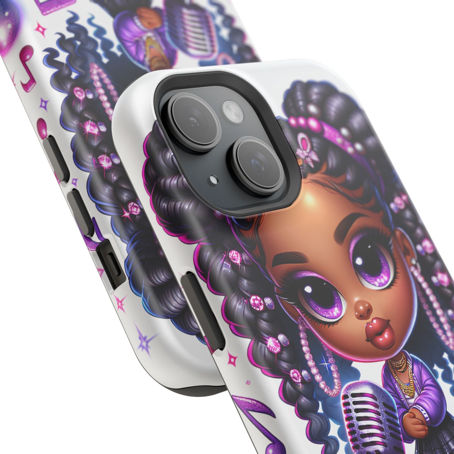 Sweet Sassy Magic Magnetic Tough Case - Cute Phone Cover for Teen Girls
