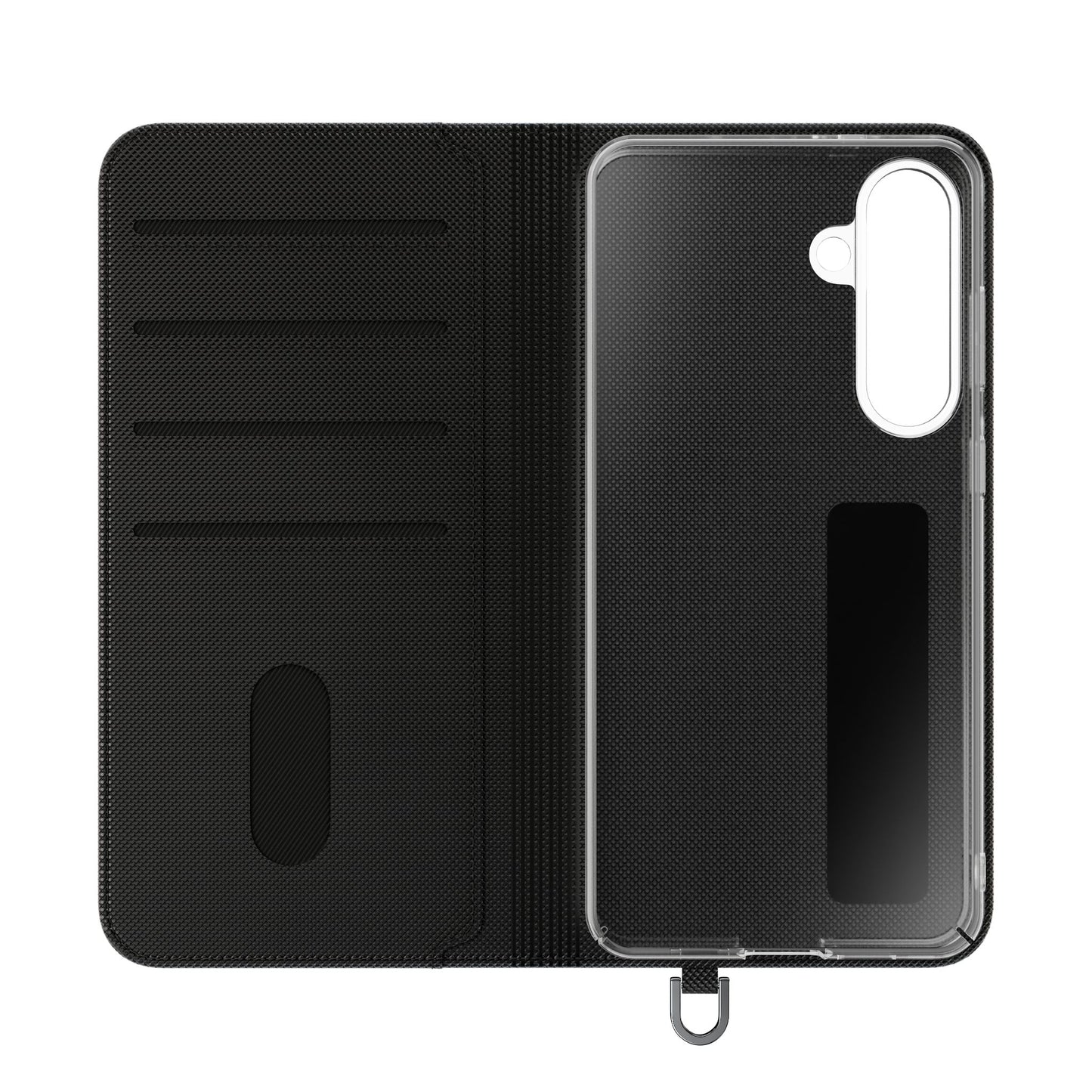 Empowered Businesswoman Flip Case - Stylish Phone Wallet Cover with Money Design