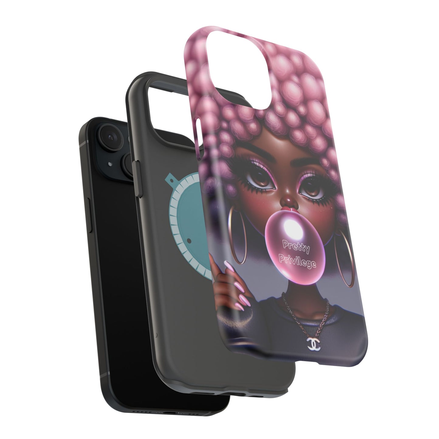 Vibrant Magnetic Tough Case - Pretty Privilege Design
