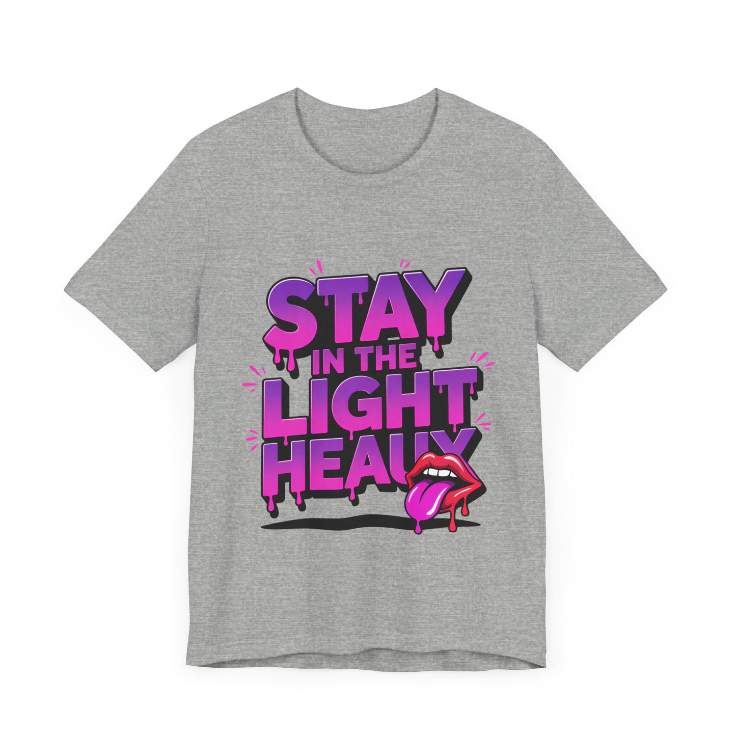 Stay in the Light - Unisex T-Shirt, Trendy Graphic Tee, Casual Wear, Gift Idea, Summer Fashion, Street Style, Fun Statement Shirt