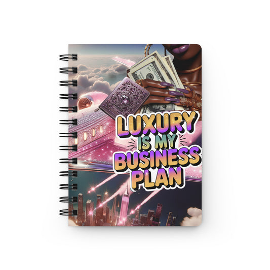 Luxury Business Plan Spiral Bound Journal - Creative Notebook, Planning Organizer, Gift for Entrepreneurs, Inspirational Journal, [...]