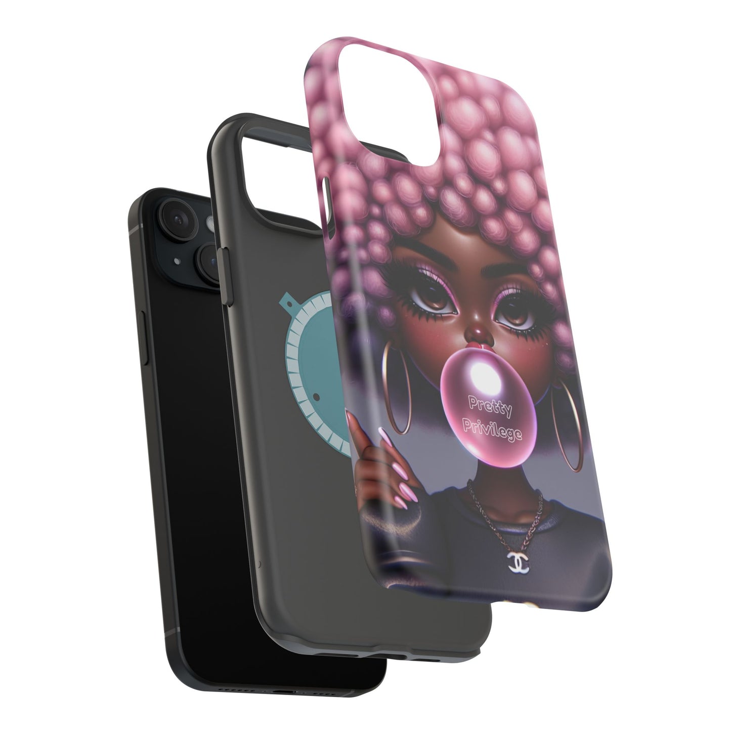 Vibrant Magnetic Tough Case - Pretty Privilege Design