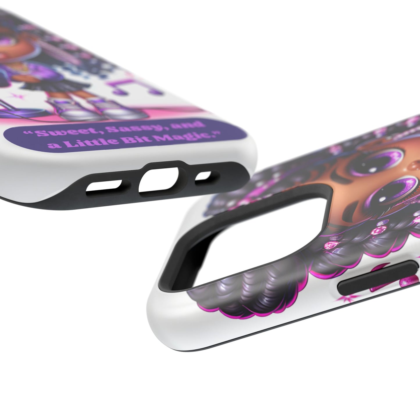 Sweet Sassy Magic Magnetic Tough Case - Cute Phone Cover for Teen Girls