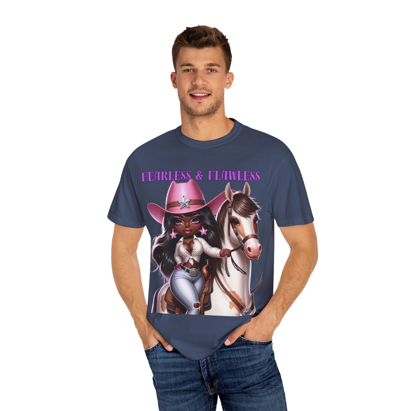 Fearless & Flawless Unisex T-shirt - Perfect for Cowgirl Enthusiasts