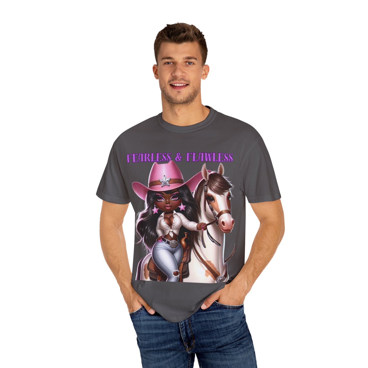Fearless & Flawless Unisex T-shirt - Perfect for Cowgirl Enthusiasts