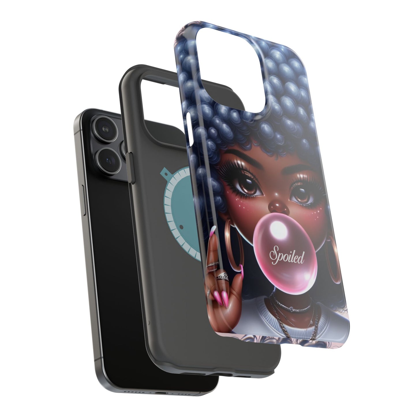 Spoiled Bubblegum Girl Magnetic Tough Case - Stylish Phone Protection for Trendsetters