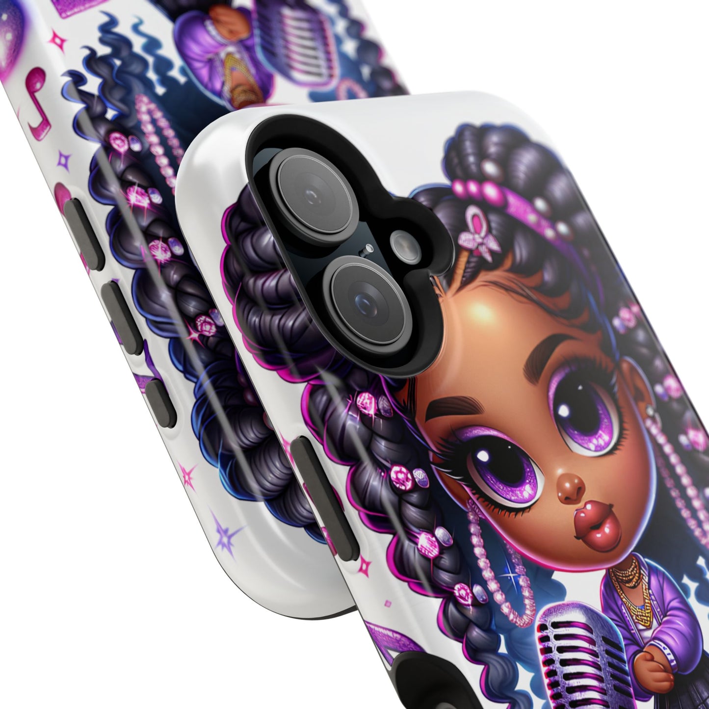 Sweet Sassy Magic Magnetic Tough Case - Cute Phone Cover for Teen Girls