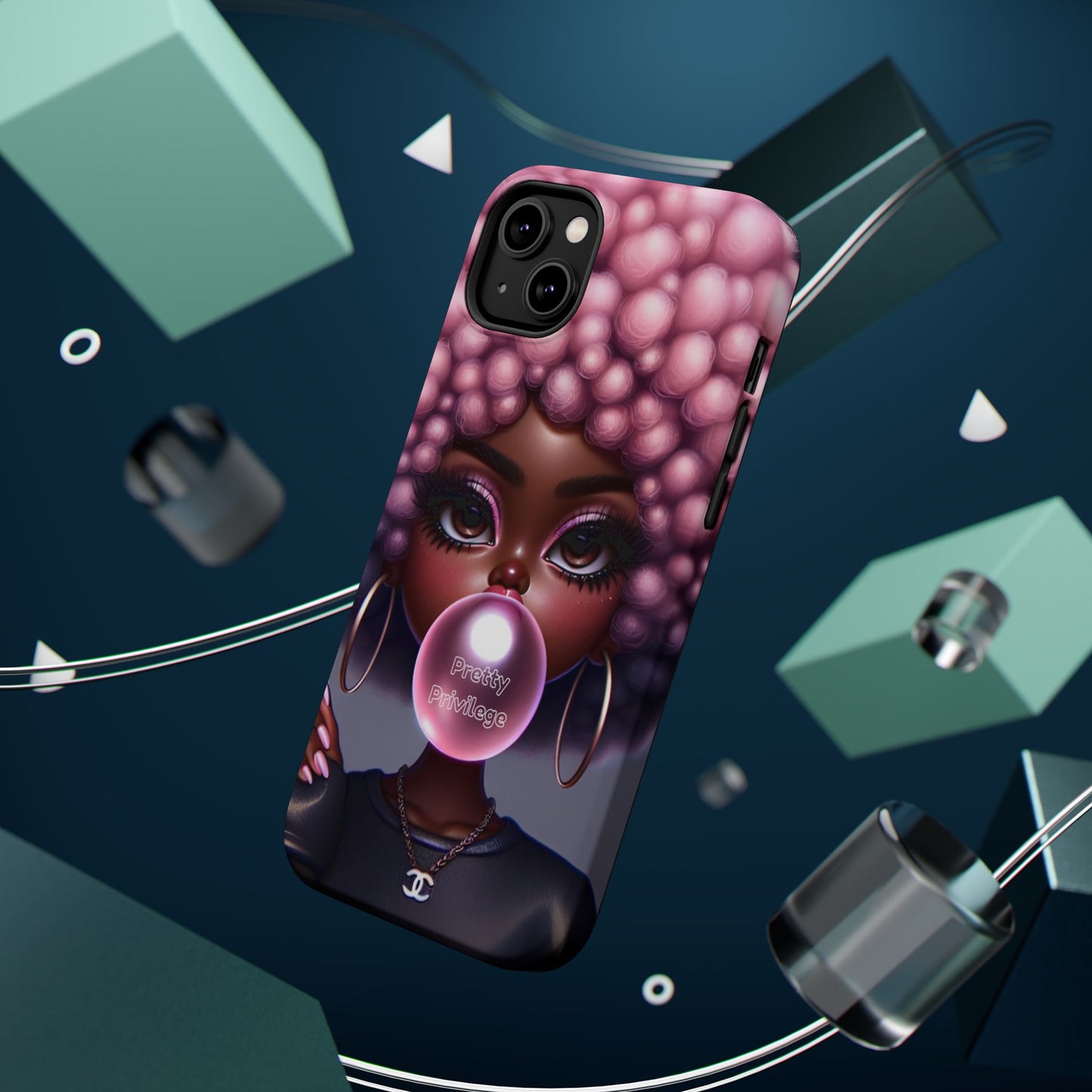 Vibrant Magnetic Tough Case - Pretty Privilege Design