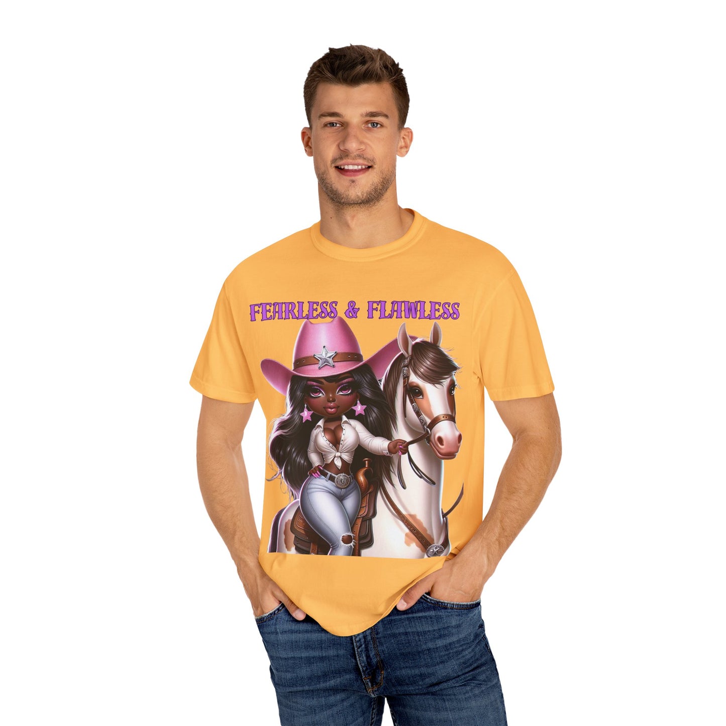 Fearless & Flawless Unisex T-shirt - Perfect for Cowgirl Enthusiasts