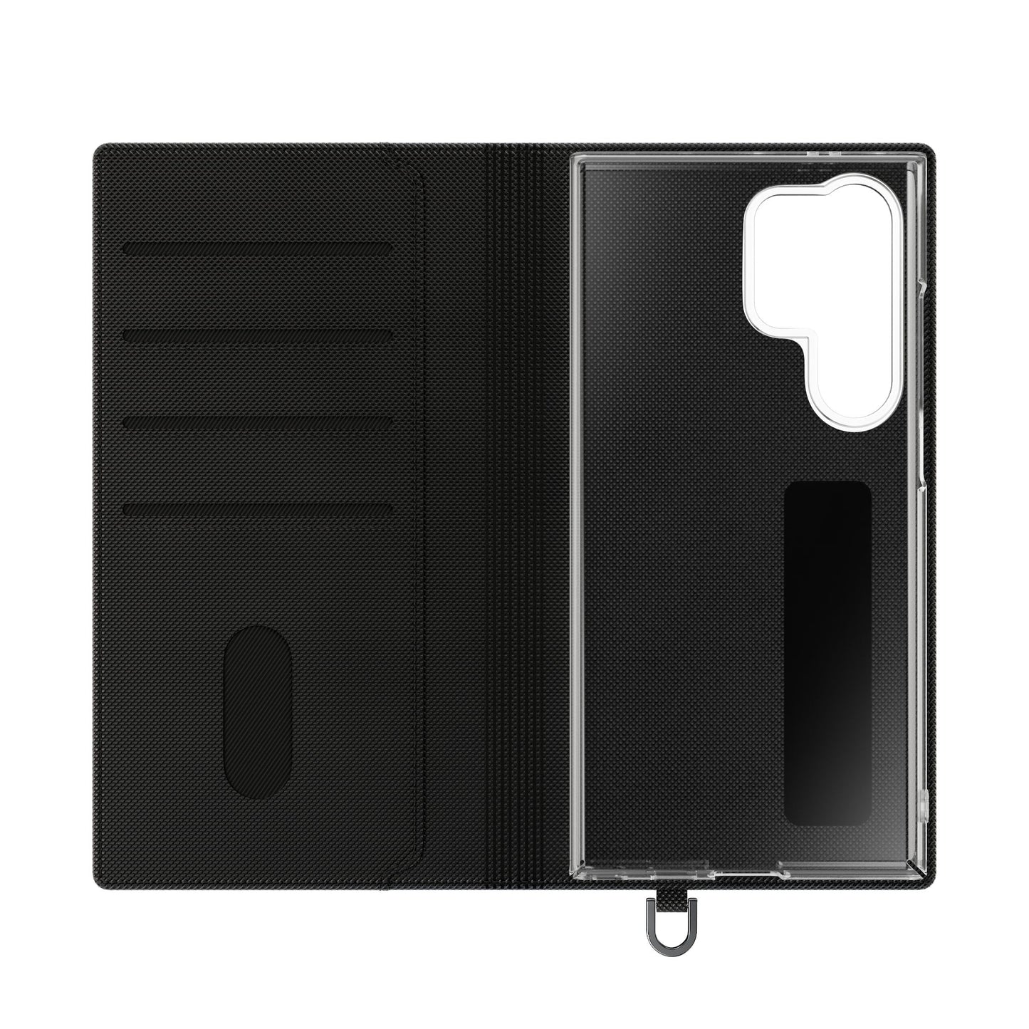 Empowered Businesswoman Flip Case - Stylish Phone Wallet Cover with Money Design