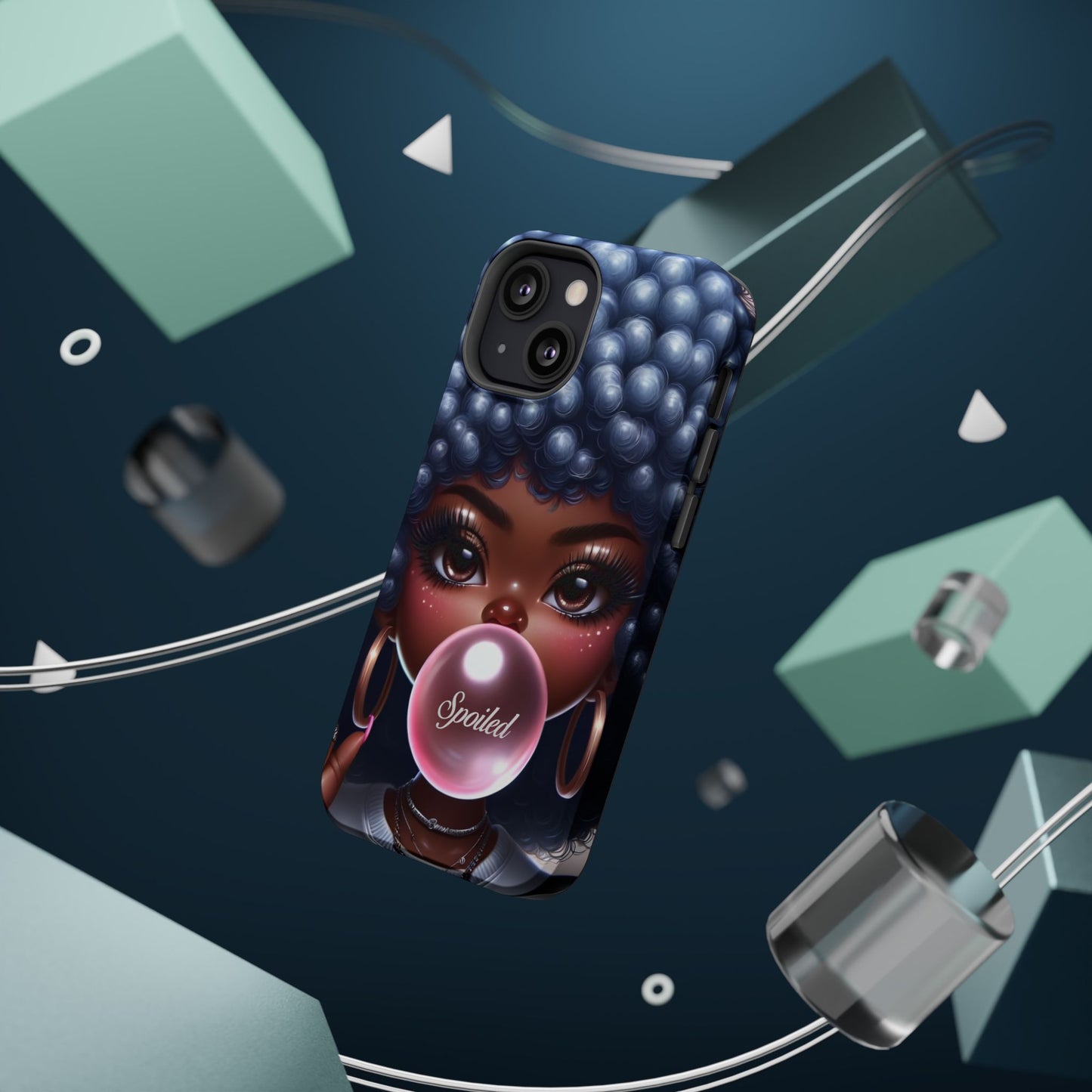 Spoiled Bubblegum Girl Magnetic Tough Case - Stylish Phone Protection for Trendsetters