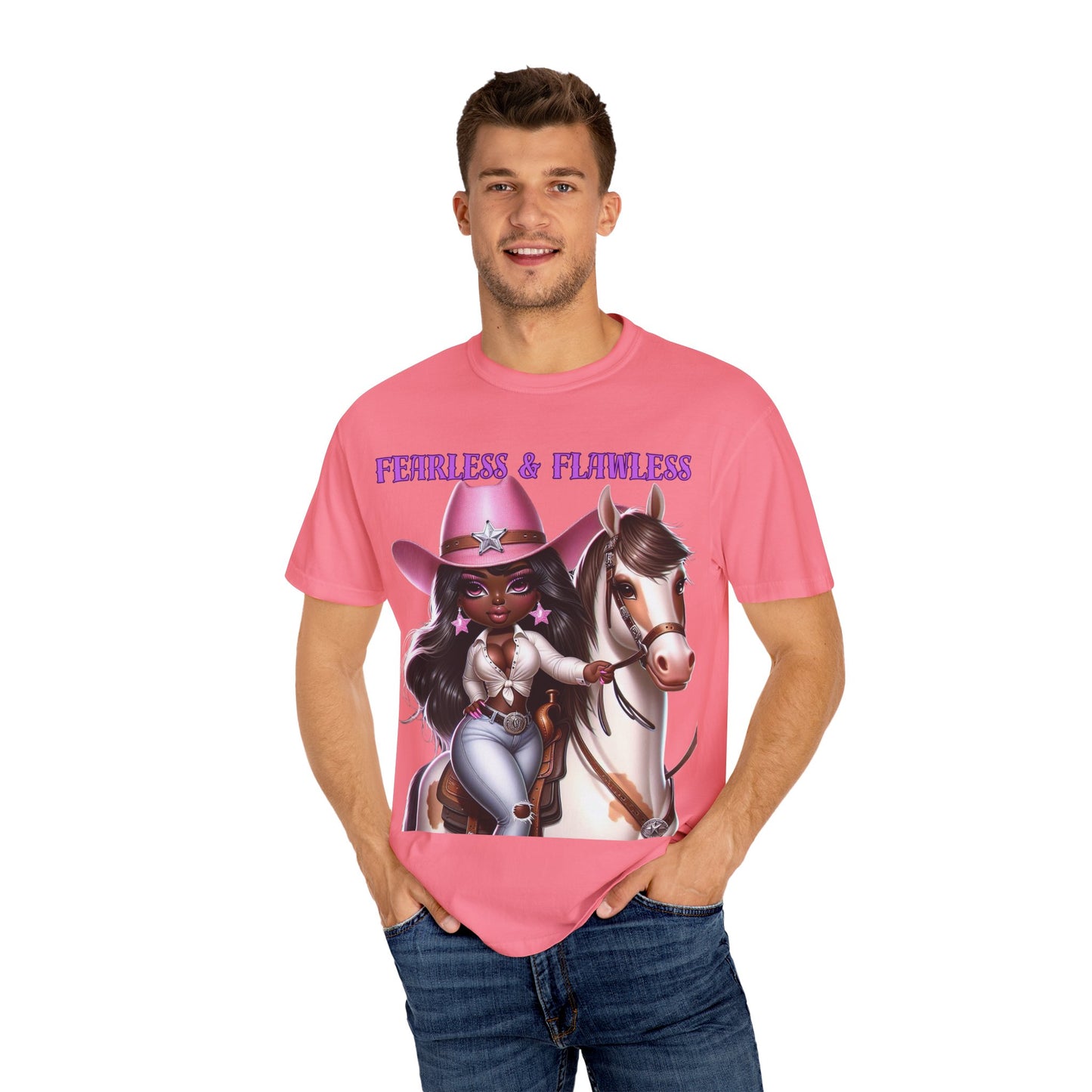 Fearless & Flawless Unisex T-shirt - Perfect for Cowgirl Enthusiasts