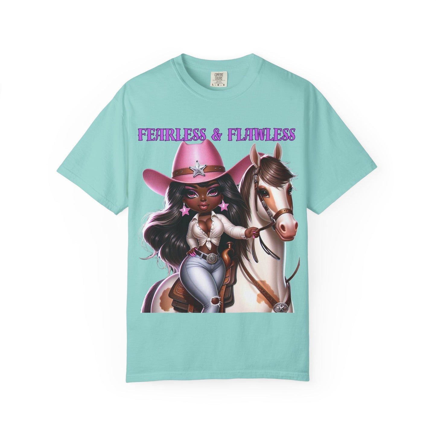 Fearless & Flawless Unisex T-shirt - Perfect for Cowgirl Enthusiasts
