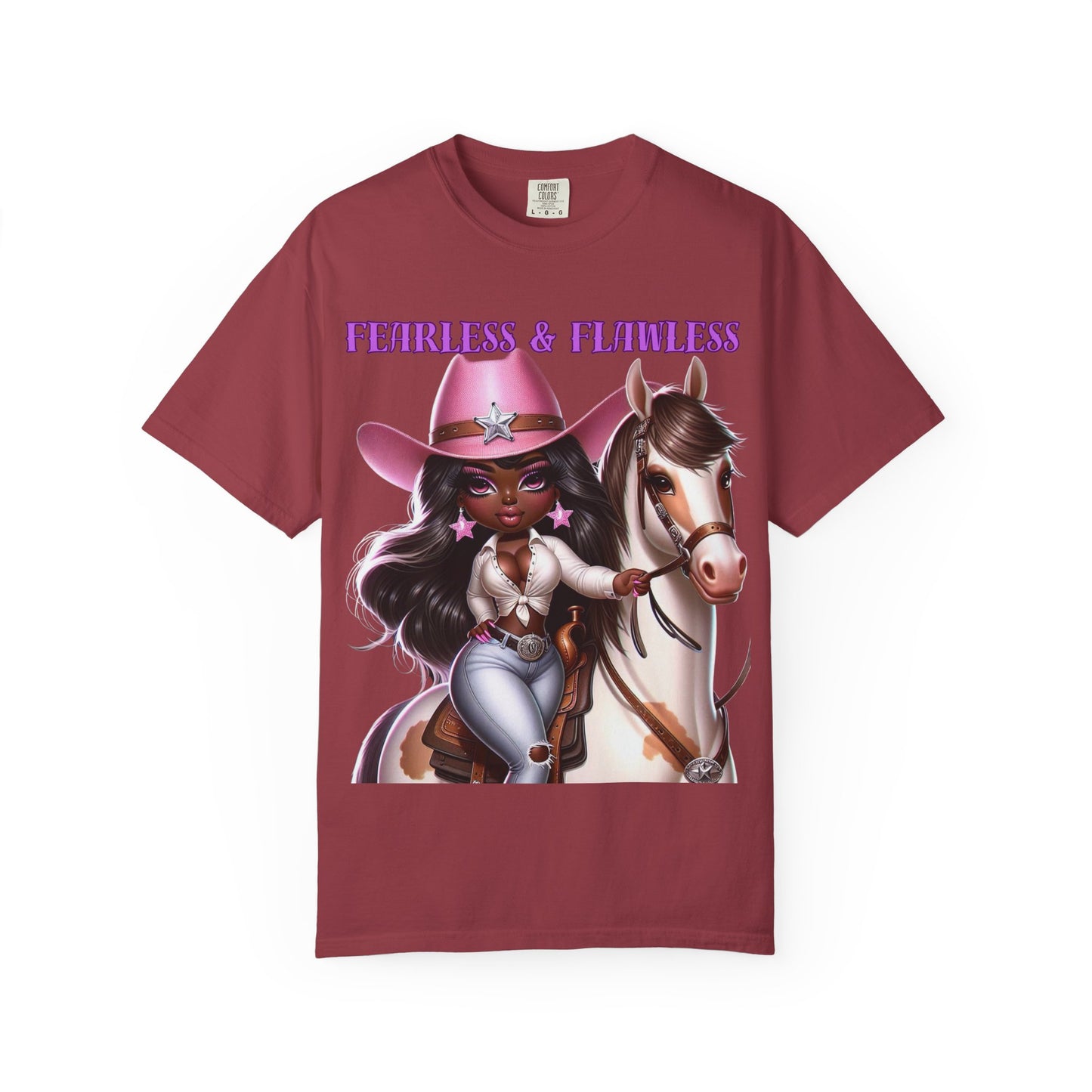 Fearless & Flawless Unisex T-shirt - Perfect for Cowgirl Enthusiasts