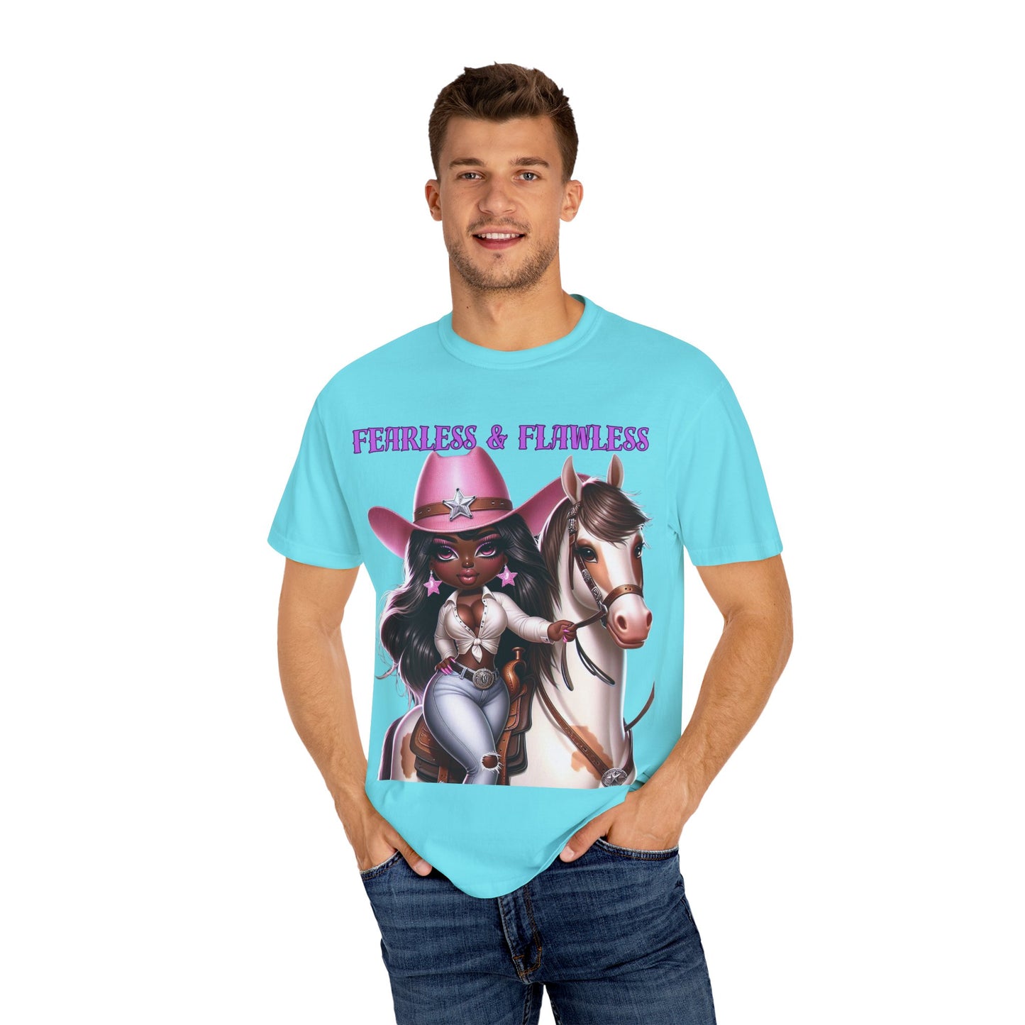 Fearless & Flawless Unisex T-shirt - Perfect for Cowgirl Enthusiasts