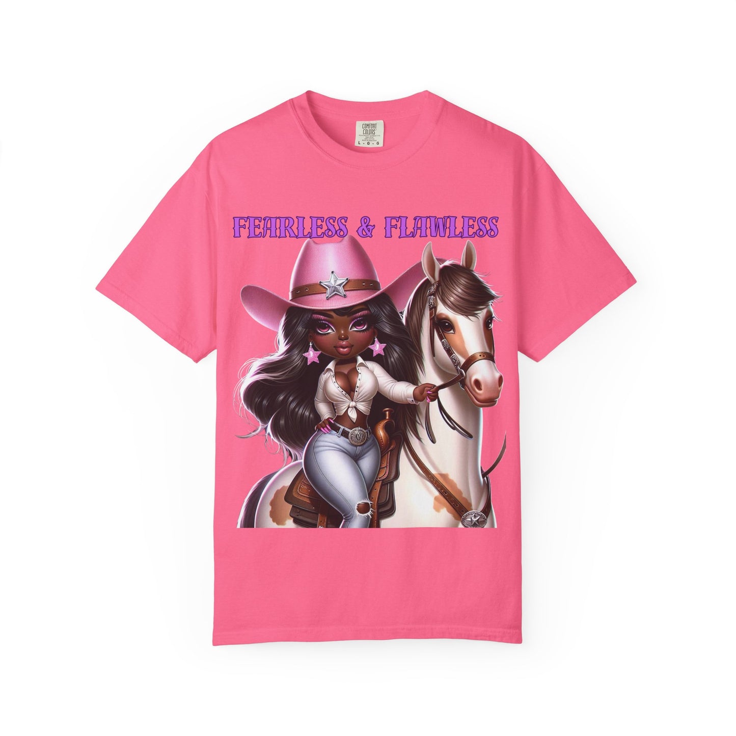 Fearless & Flawless Unisex T-shirt - Perfect for Cowgirl Enthusiasts