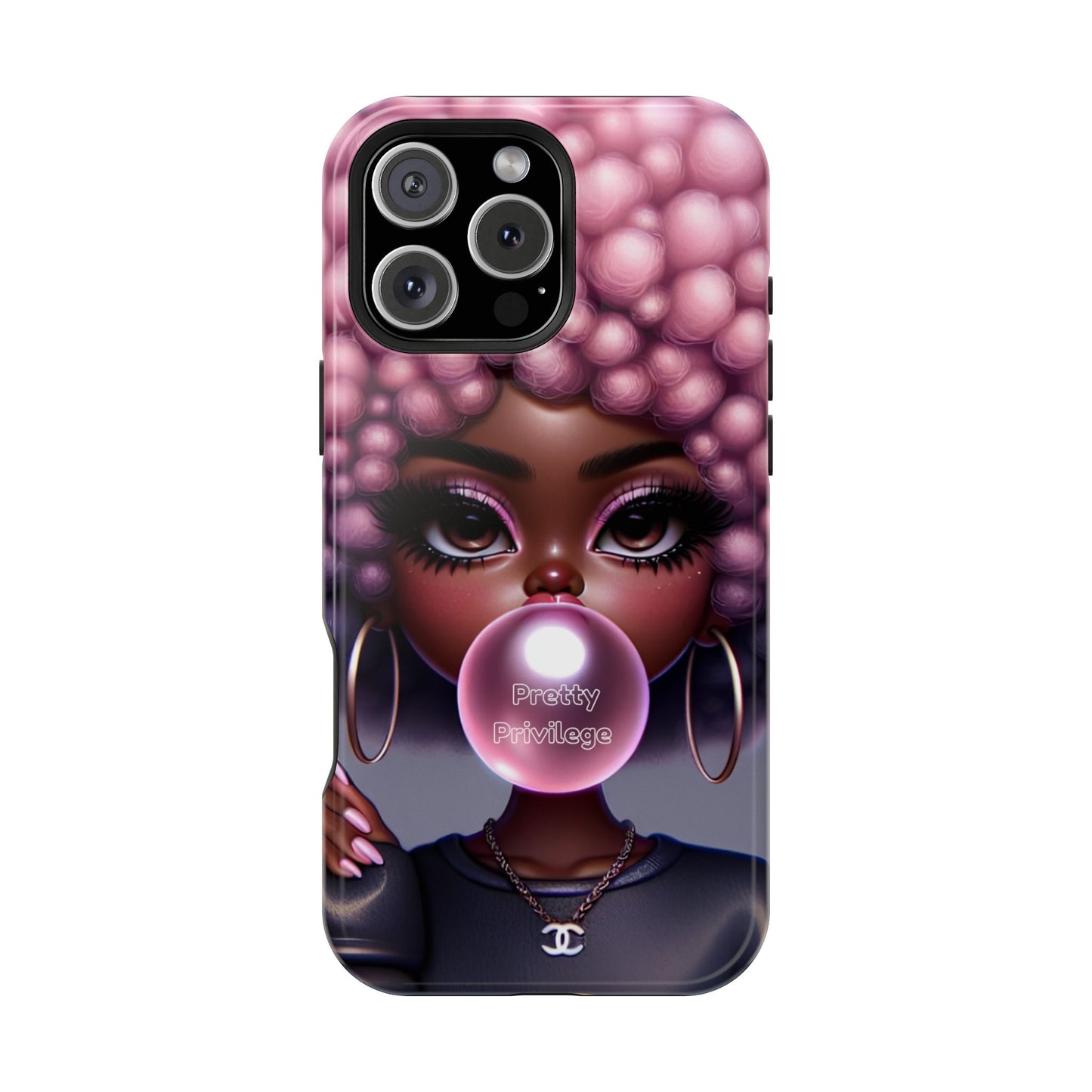 Vibrant Magnetic Tough Case - Pretty Privilege Design