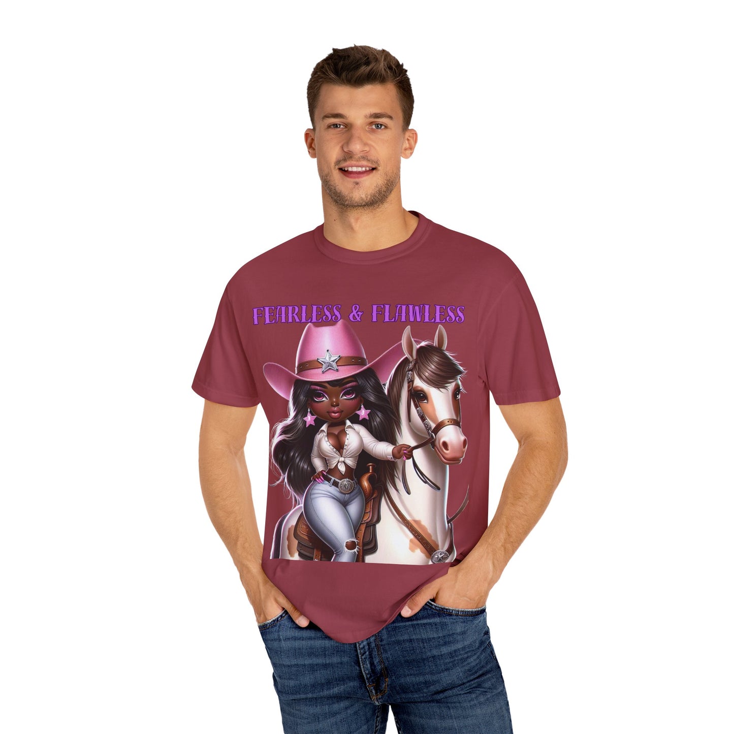 Fearless & Flawless Unisex T-shirt - Perfect for Cowgirl Enthusiasts