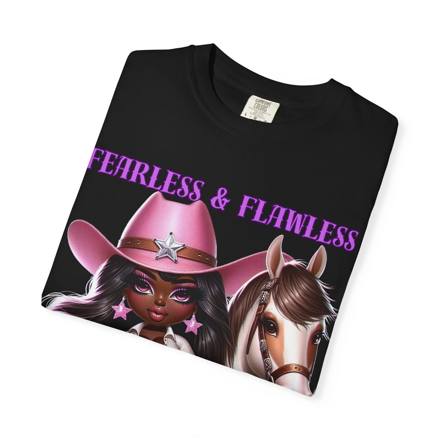 Fearless & Flawless Unisex T-shirt - Perfect for Cowgirl Enthusiasts