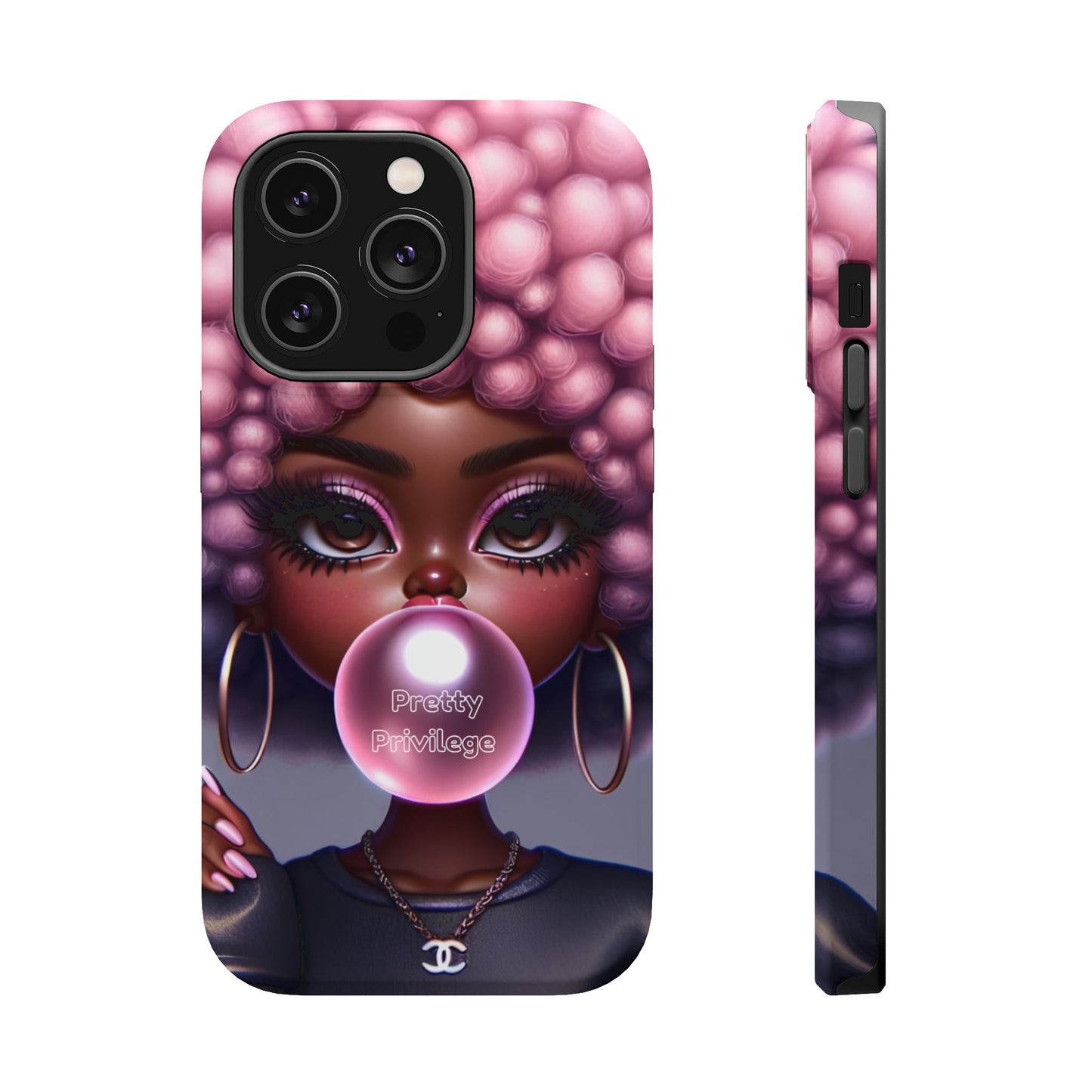 Vibrant Magnetic Tough Case - Pretty Privilege Design