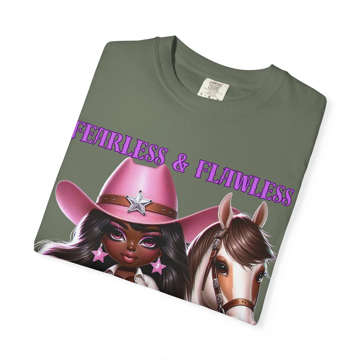 Fearless & Flawless Unisex T-shirt - Perfect for Cowgirl Enthusiasts