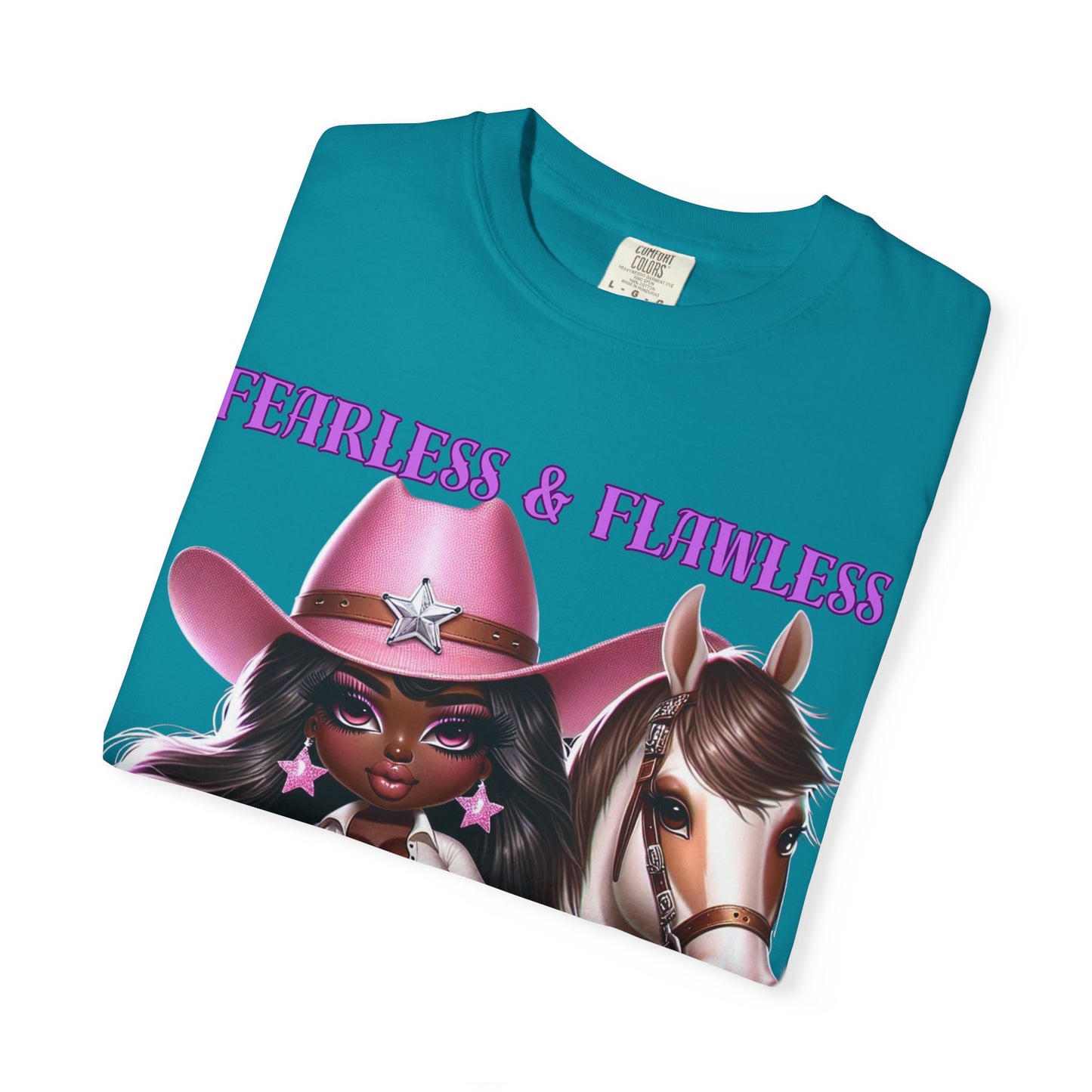 Fearless & Flawless Unisex T-shirt - Perfect for Cowgirl Enthusiasts