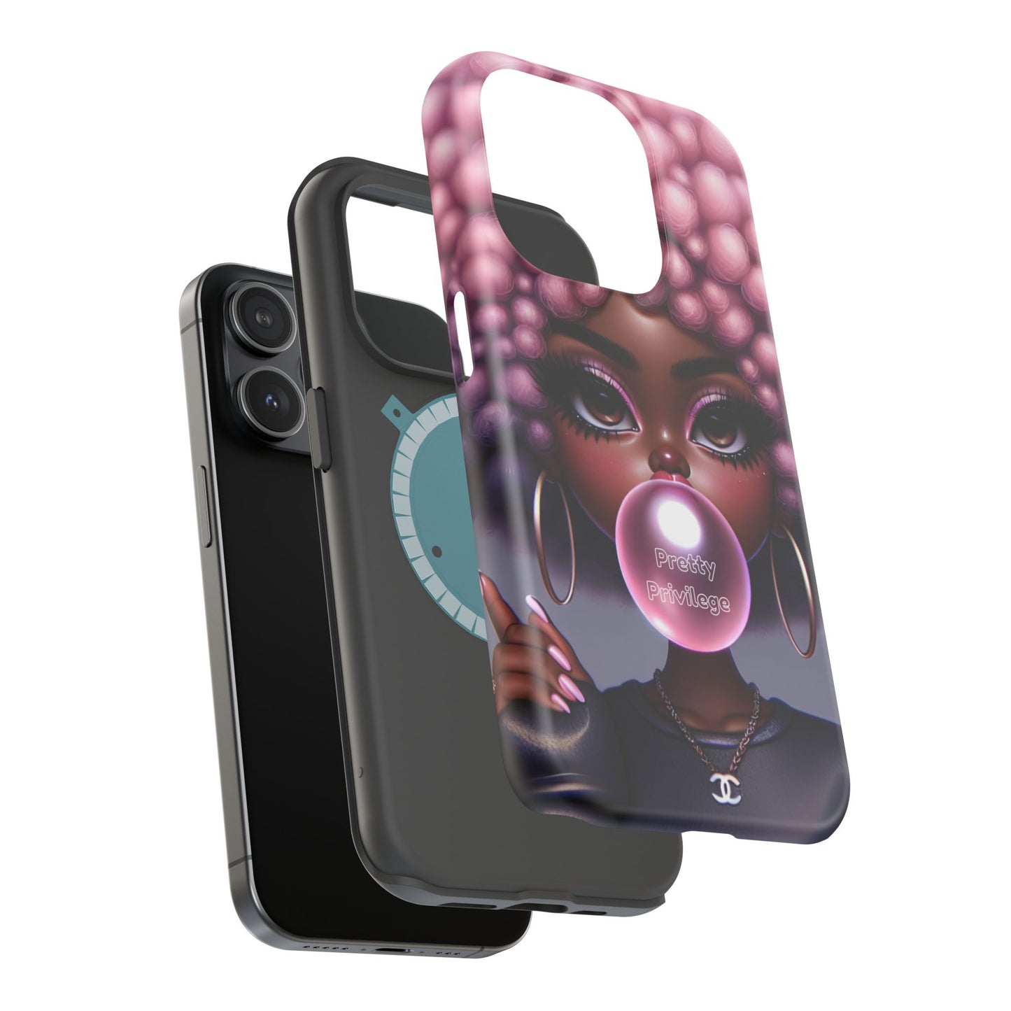 Vibrant Magnetic Tough Case - Pretty Privilege Design