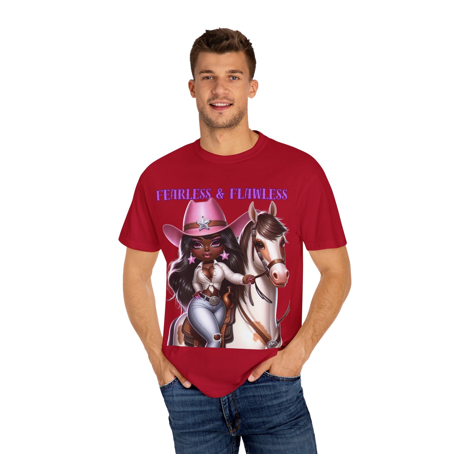Fearless & Flawless Unisex T-shirt - Perfect for Cowgirl Enthusiasts