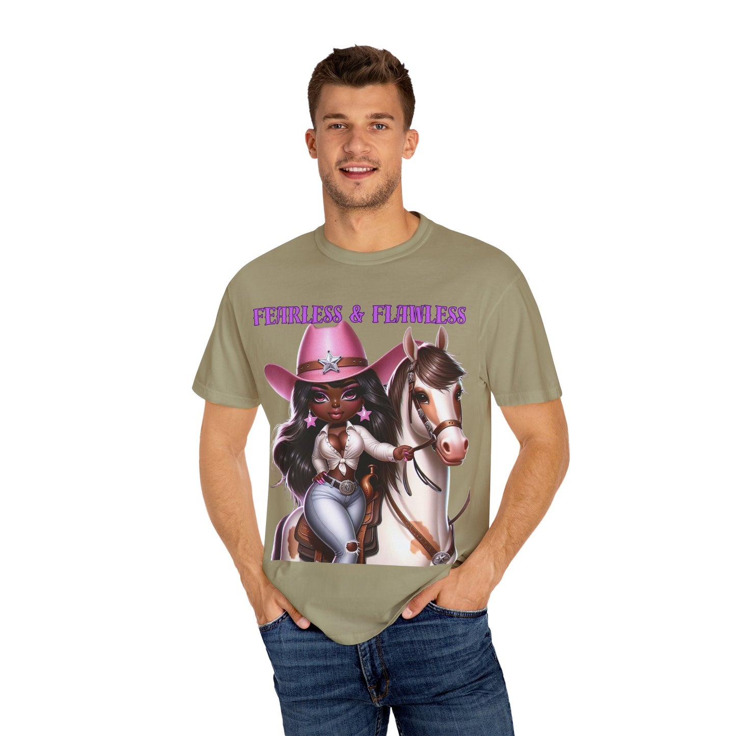 Fearless & Flawless Unisex T-shirt - Perfect for Cowgirl Enthusiasts