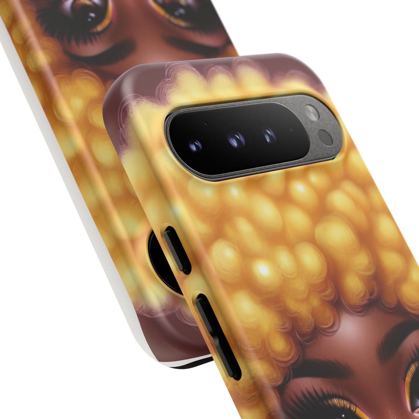 Ambitious Afro bubblegum iPhone Case - Tough Cases for Bold Expression