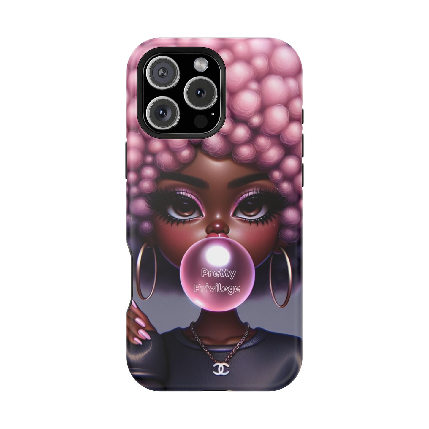 Vibrant Magnetic Tough Case - Pretty Privilege Design