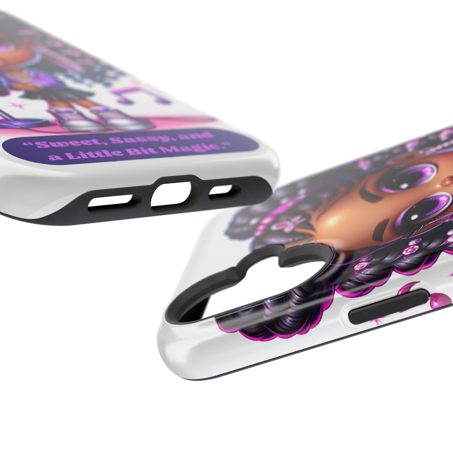 Sweet Sassy Magic Magnetic Tough Case - Cute Phone Cover for Teen Girls