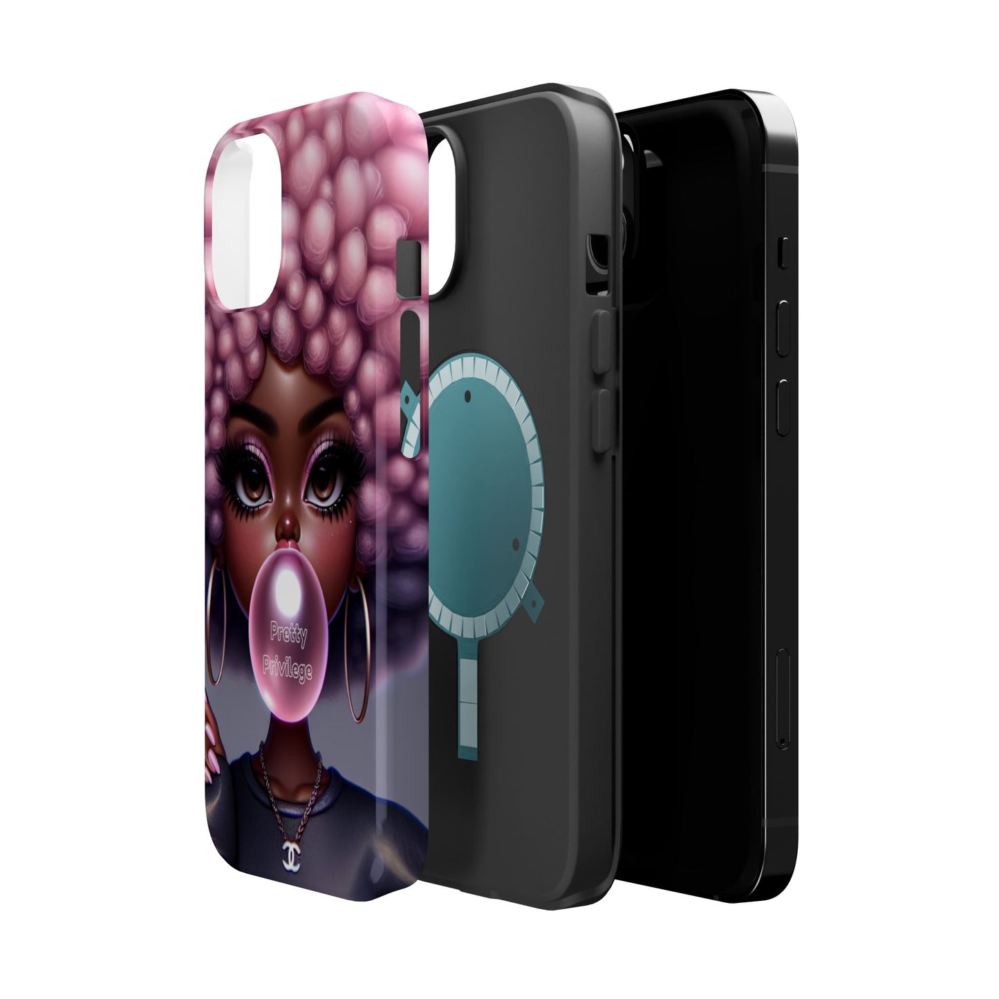 Vibrant Magnetic Tough Case - Pretty Privilege Design