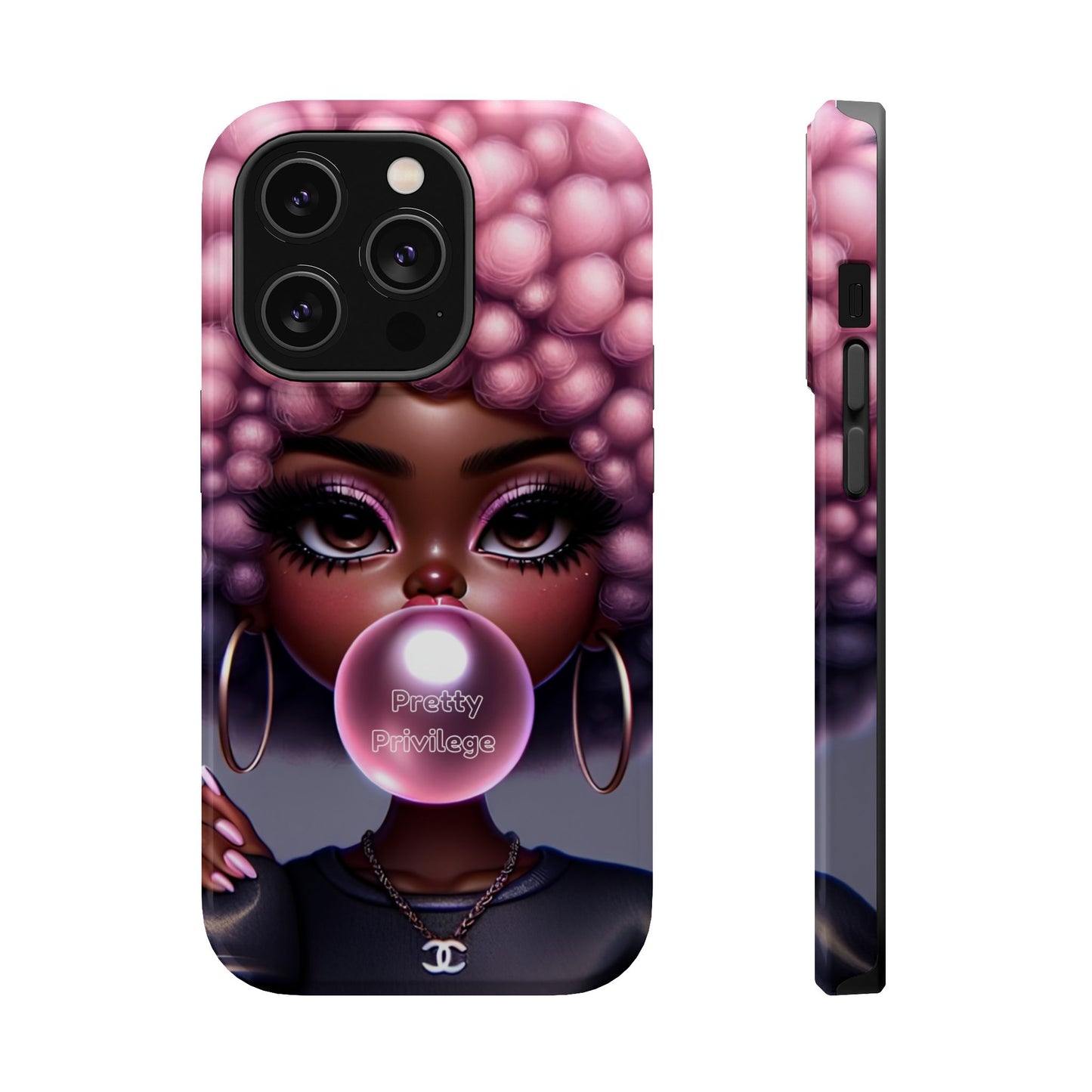 Vibrant Magnetic Tough Case - Pretty Privilege Design