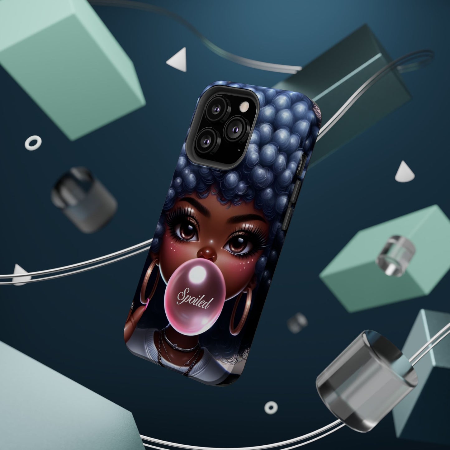 Spoiled Bubblegum Girl Magnetic Tough Case - Stylish Phone Protection for Trendsetters
