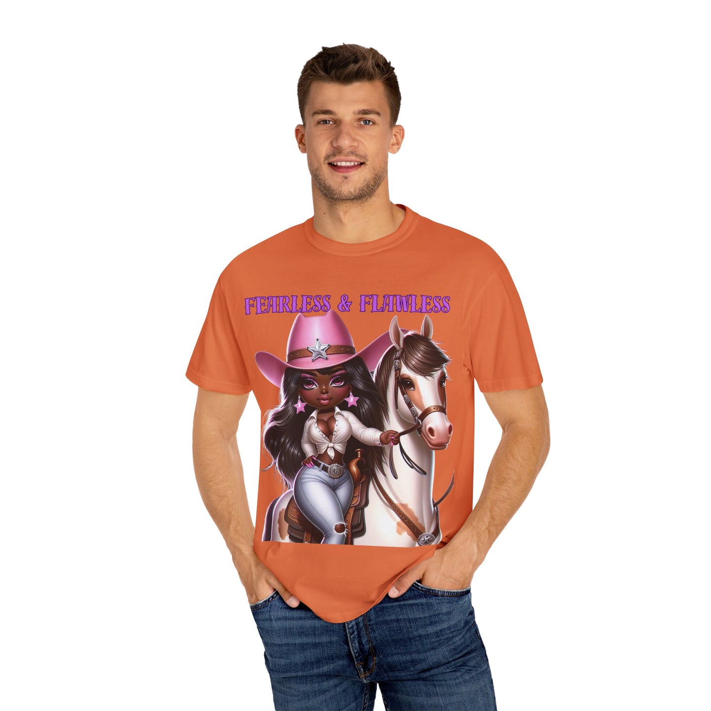 Fearless & Flawless Unisex T-shirt - Perfect for Cowgirl Enthusiasts