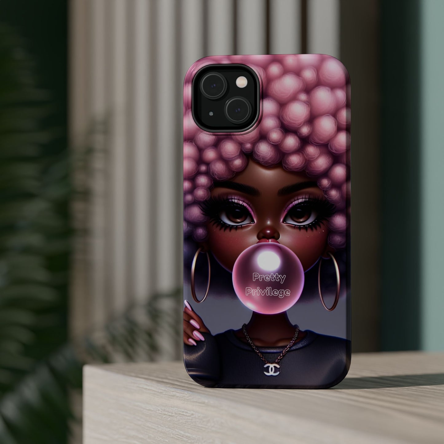 Vibrant Magnetic Tough Case - Pretty Privilege Design