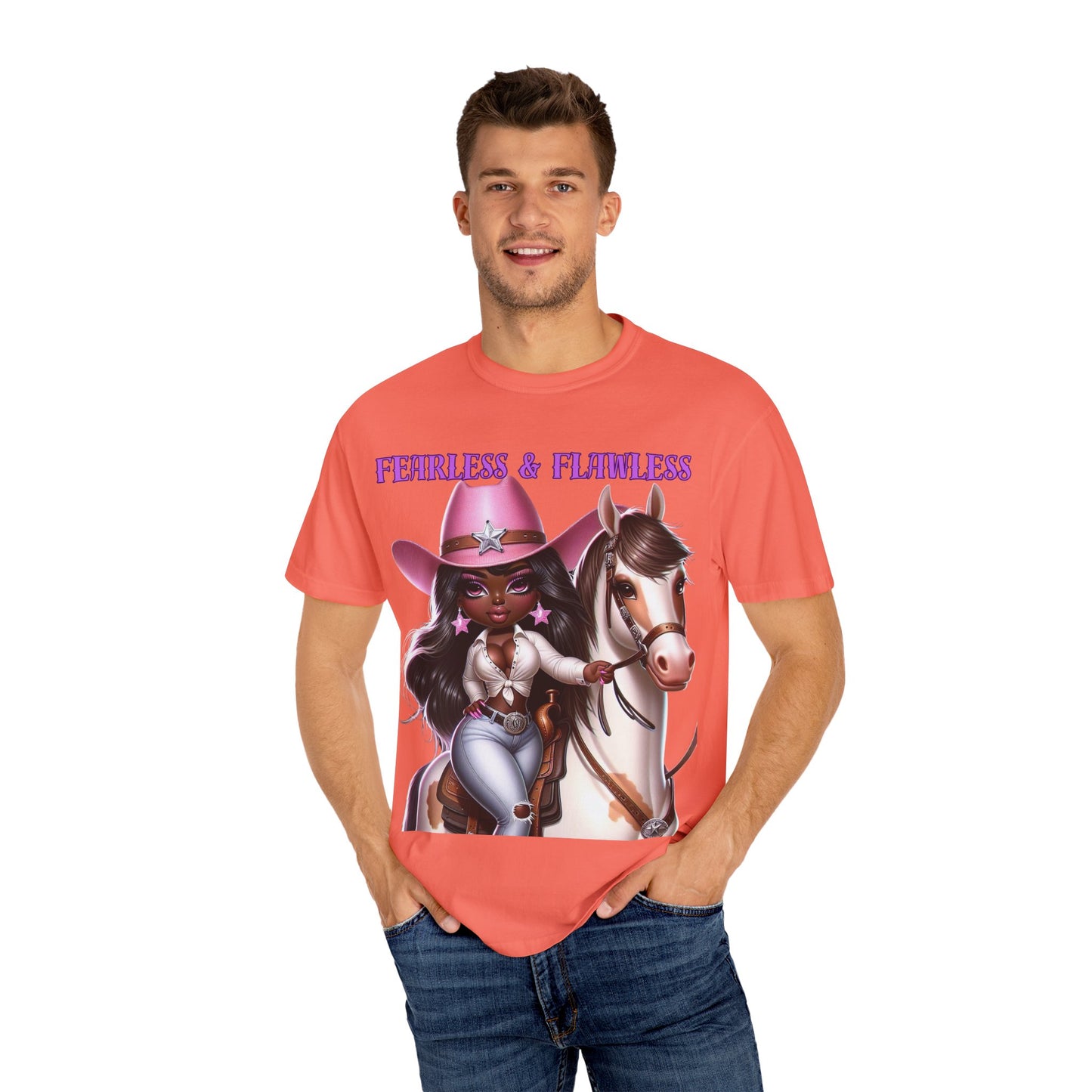 Fearless & Flawless Unisex T-shirt - Perfect for Cowgirl Enthusiasts