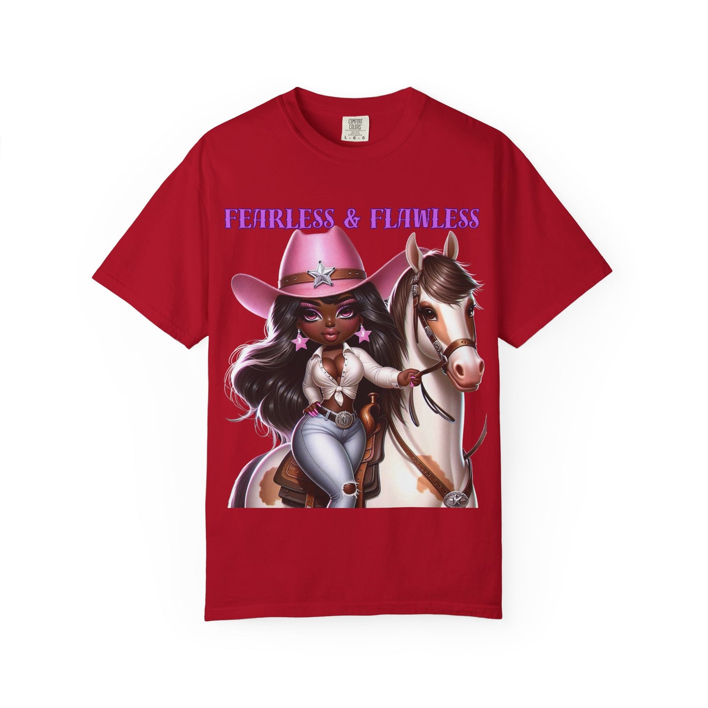 Fearless & Flawless Unisex T-shirt - Perfect for Cowgirl Enthusiasts
