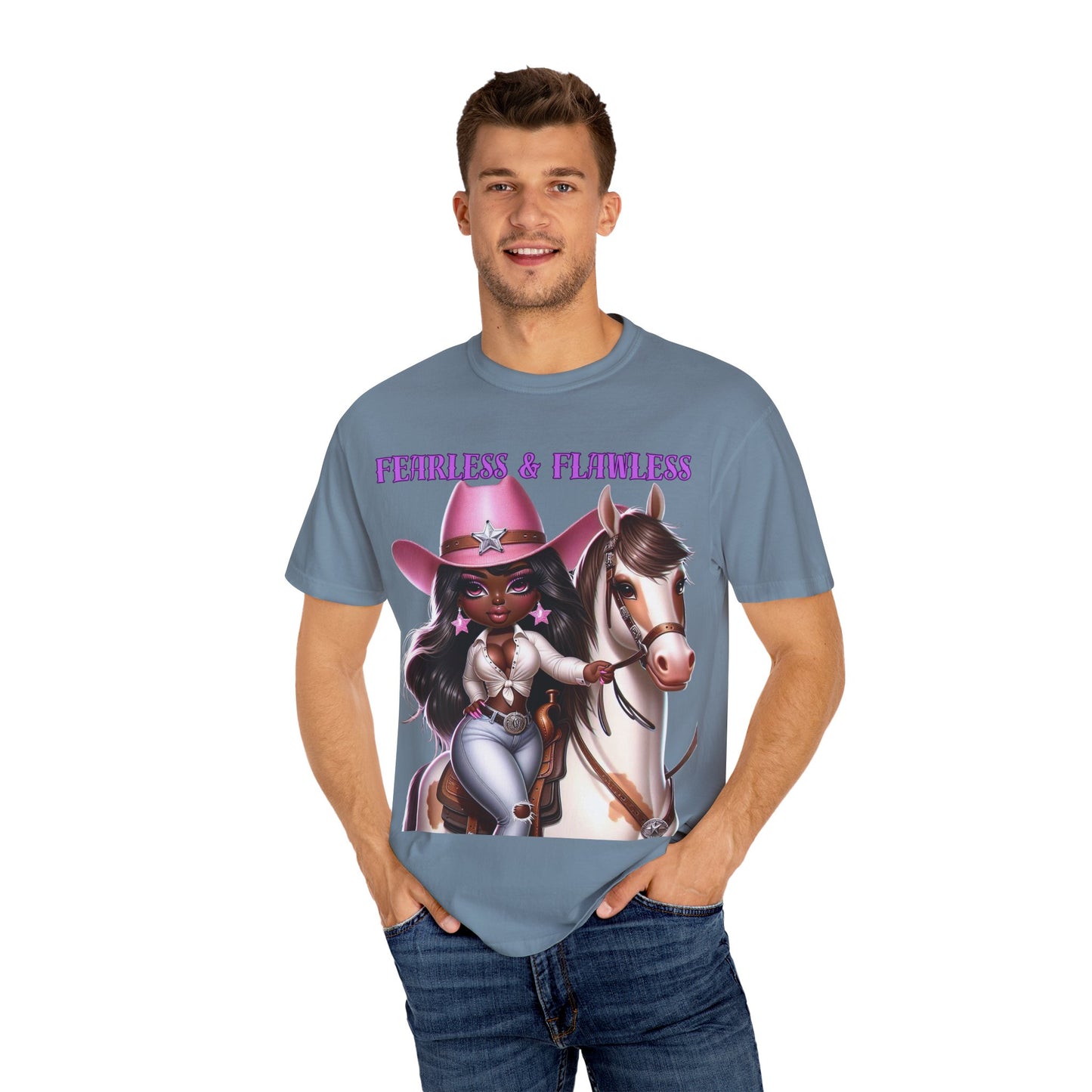 Fearless & Flawless Unisex T-shirt - Perfect for Cowgirl Enthusiasts
