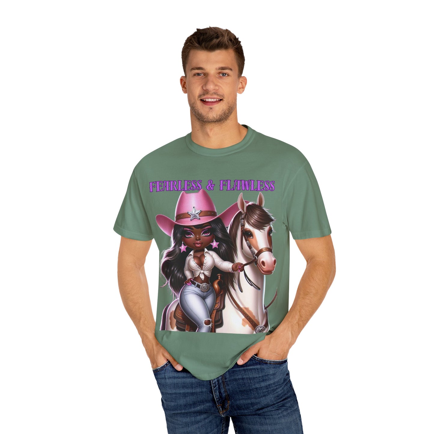 Fearless & Flawless Unisex T-shirt - Perfect for Cowgirl Enthusiasts