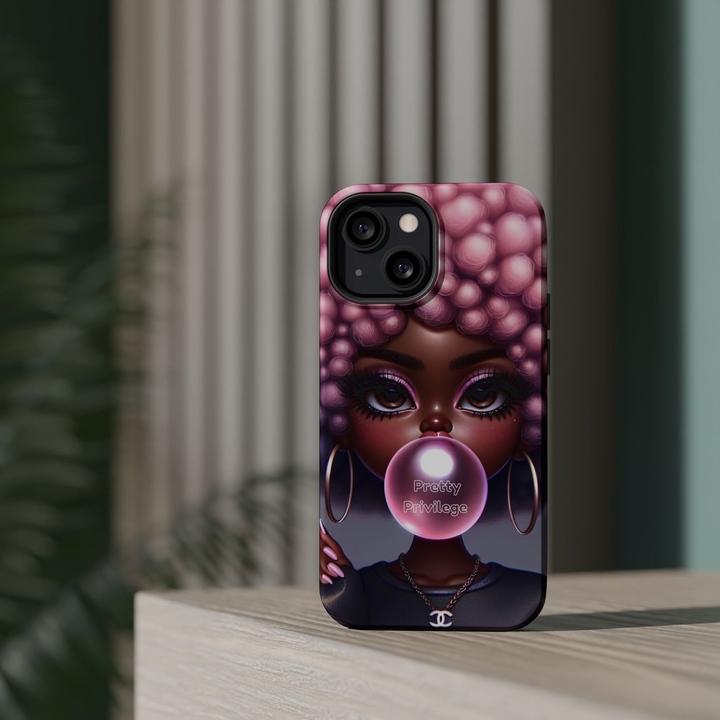 Vibrant Magnetic Tough Case - Pretty Privilege Design